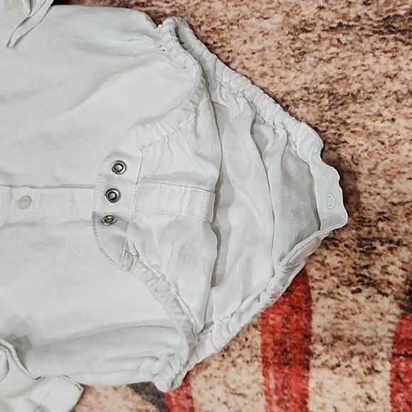 Janie and Jack button down linen shirt - Picture 5 of 8